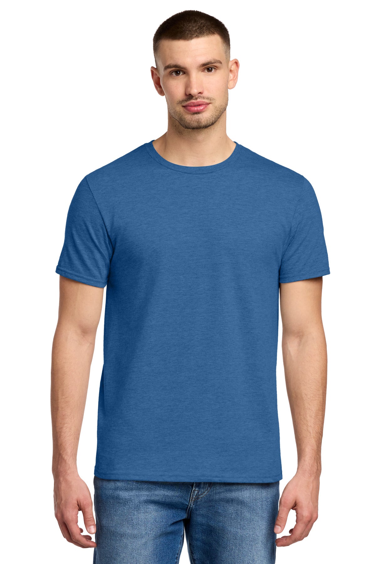 Front View of RetHtRoyal Jerzees Premium Blend Ring Spun T-Shirt 560M