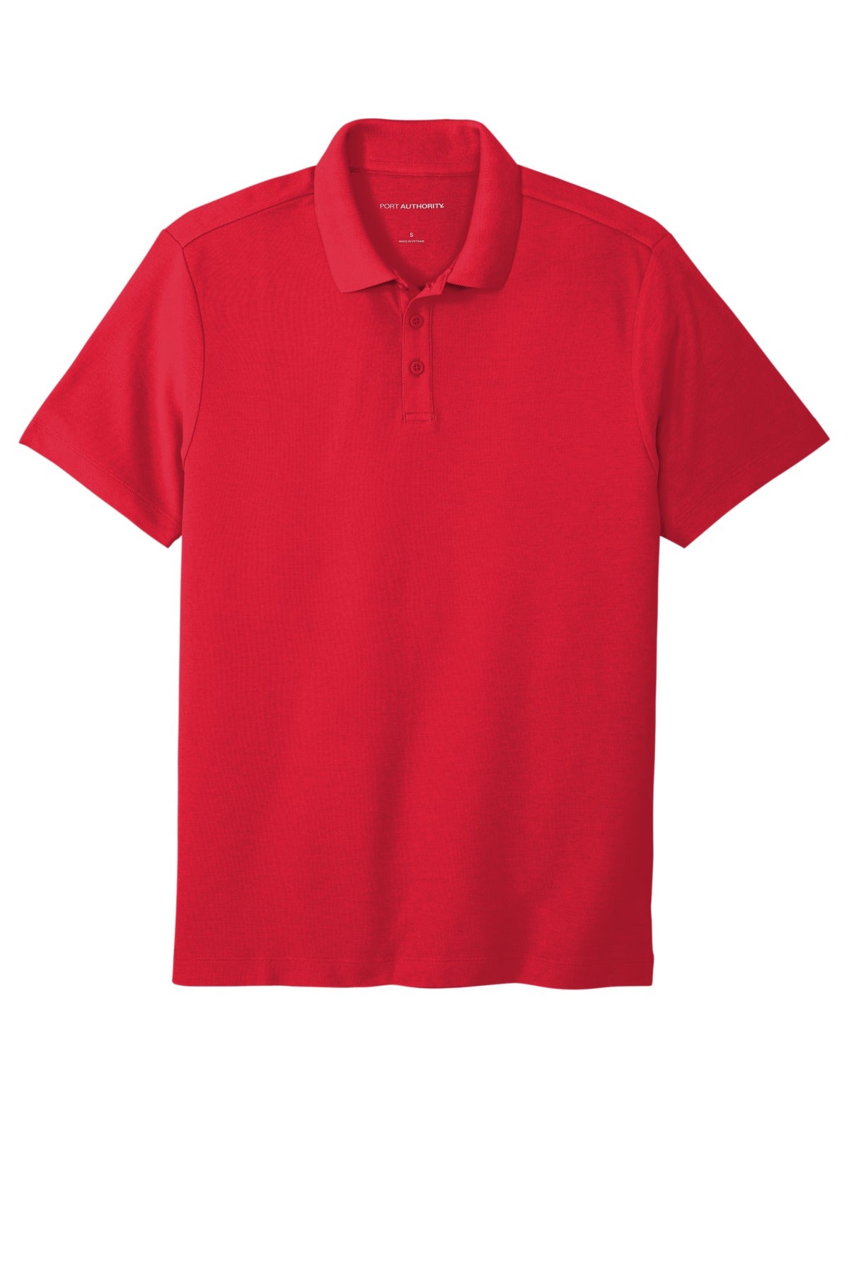 Front View of RichRed Port Authority SuperPro React Polo. K810