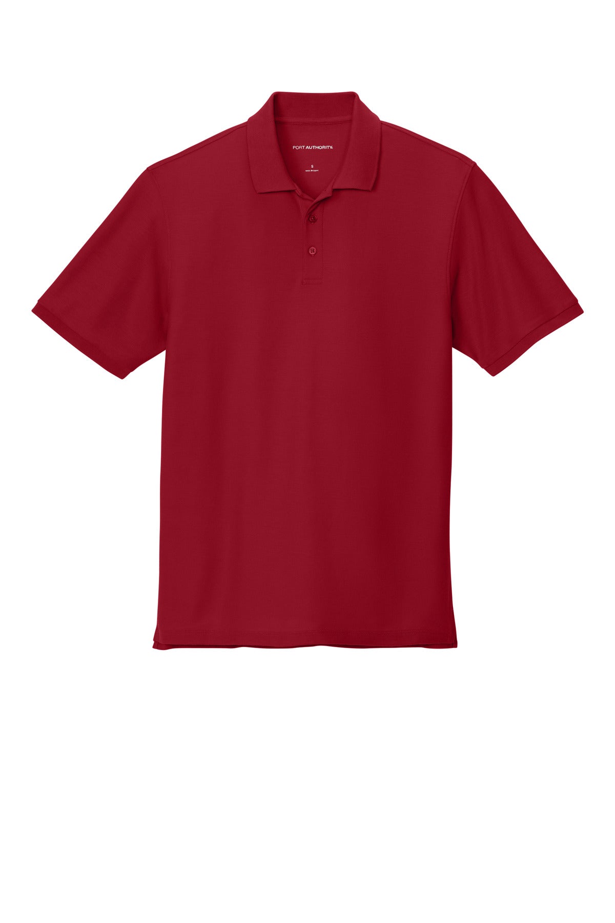 Front View of RichRed Port Authority Wearever Signature Pique Polo K200