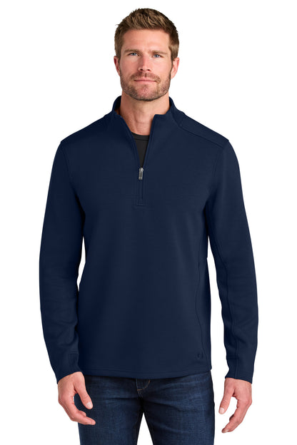 Front View of RiverBlNv OGIO Transcend 1/4-Zip OG861