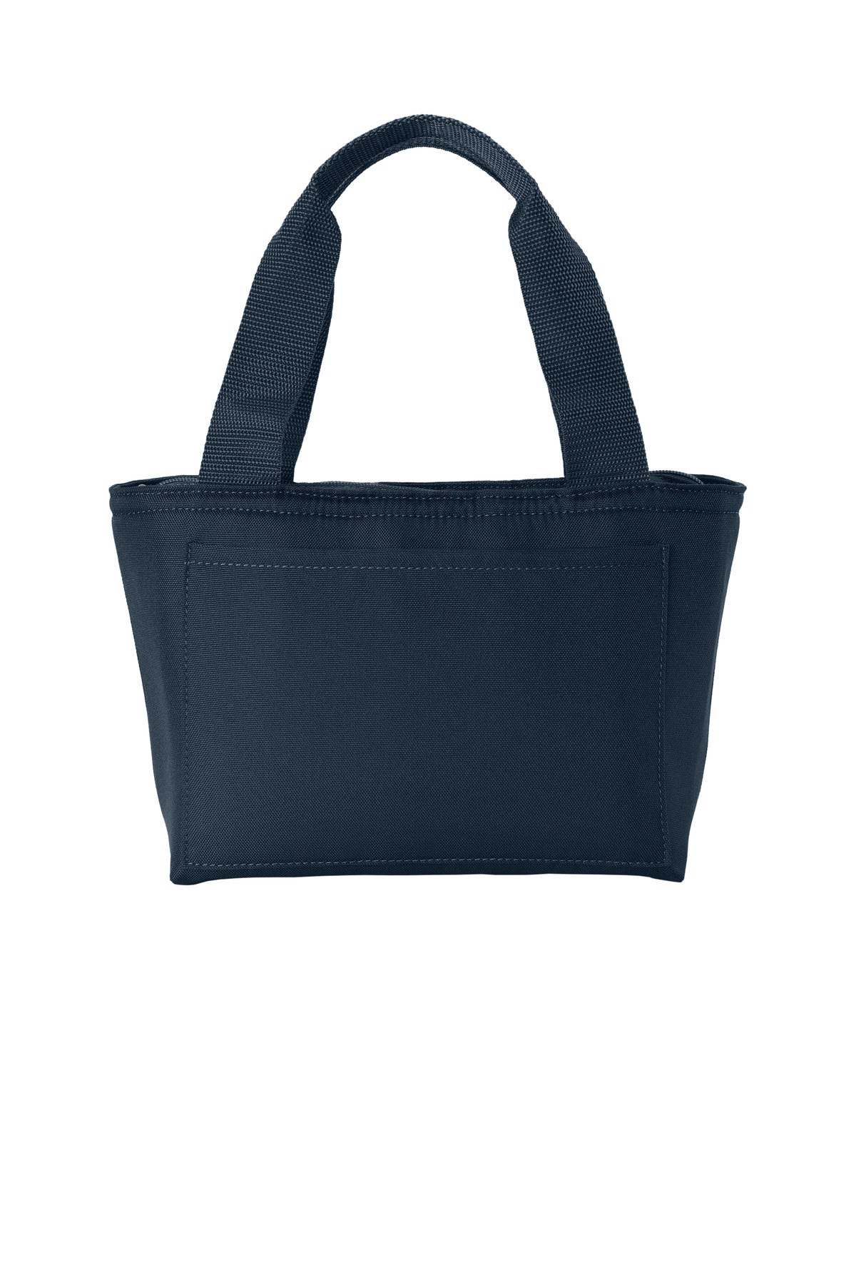 Front View of RiverBlNv Port Authority Insulated Lunch Tote BG518