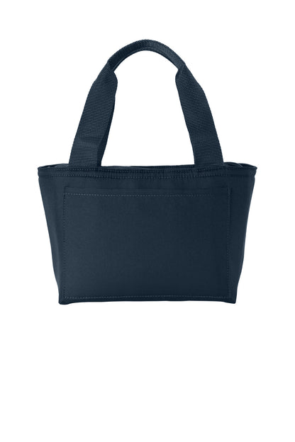 Front View of RiverBlNv Port Authority Insulated Lunch Tote BG518