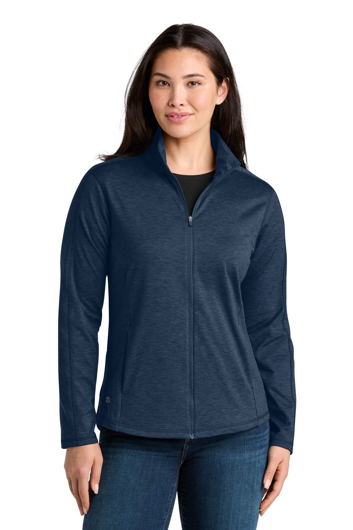 Front View of RiverBlNvH Eddie Bauer Women's Adventurer Full-Zip EB121