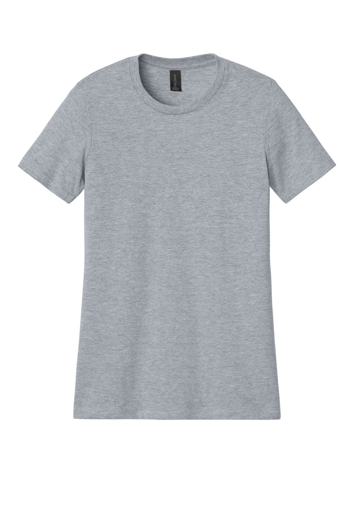 Front View of RngSpunSpG Gildan Women's Softstyle Midweight Tee 65000L