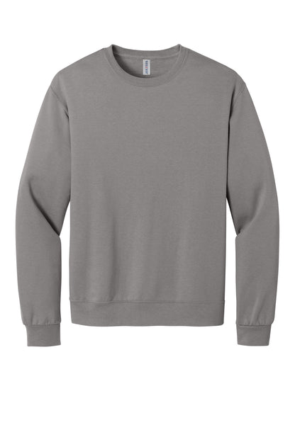 Front View of Rock Jerzees Ultimate Unisex CVC Ring Spun Crewneck Sweatshirt IC48M