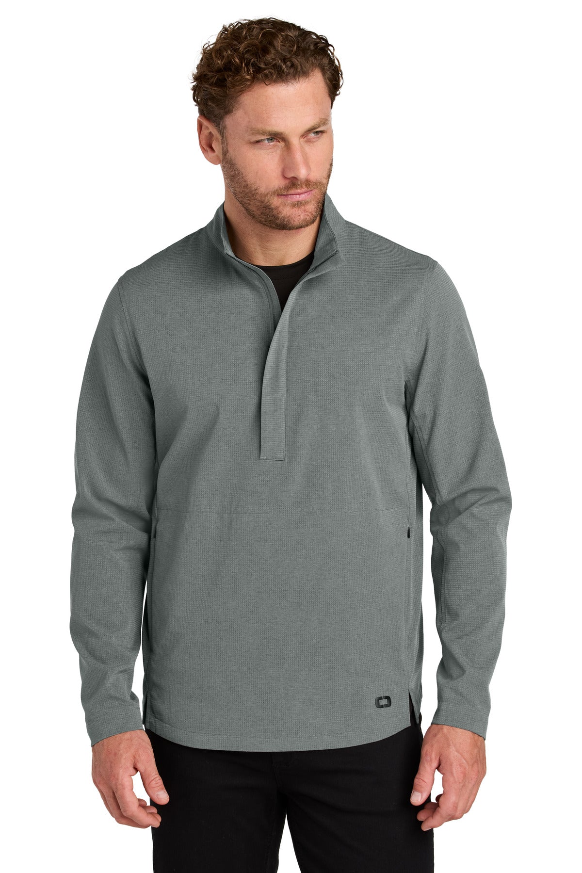 Front View of RogueGrey OGIO Aspect 1/2-Zip Pullover OG1003