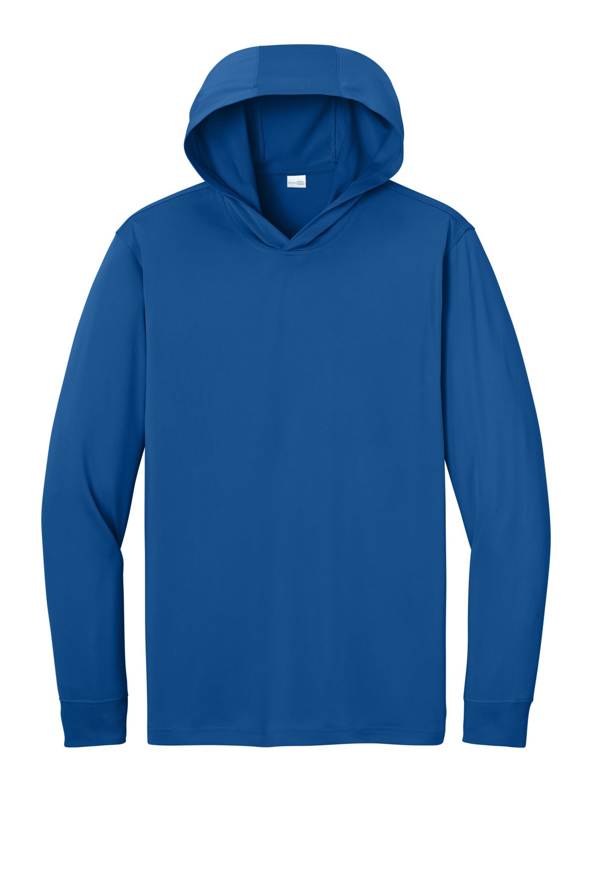 Front View of Royal CornerStone Workwear Pro Long Sleeve Hooded Tee CS440LSH