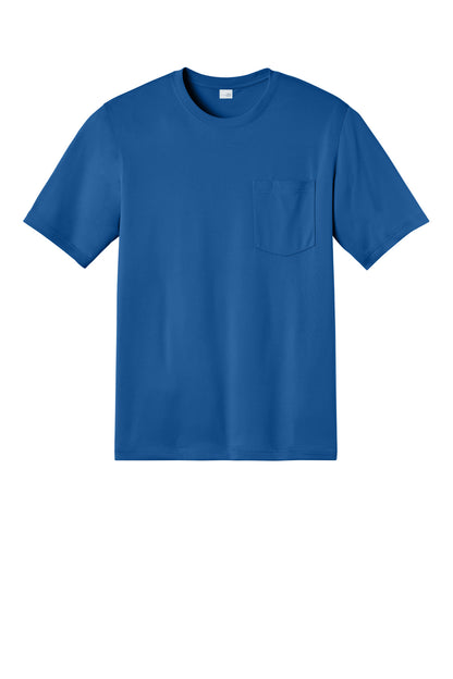 Front View of Royal CornerStone Workwear Pro Short Sleeve Pocket Tee CS440P