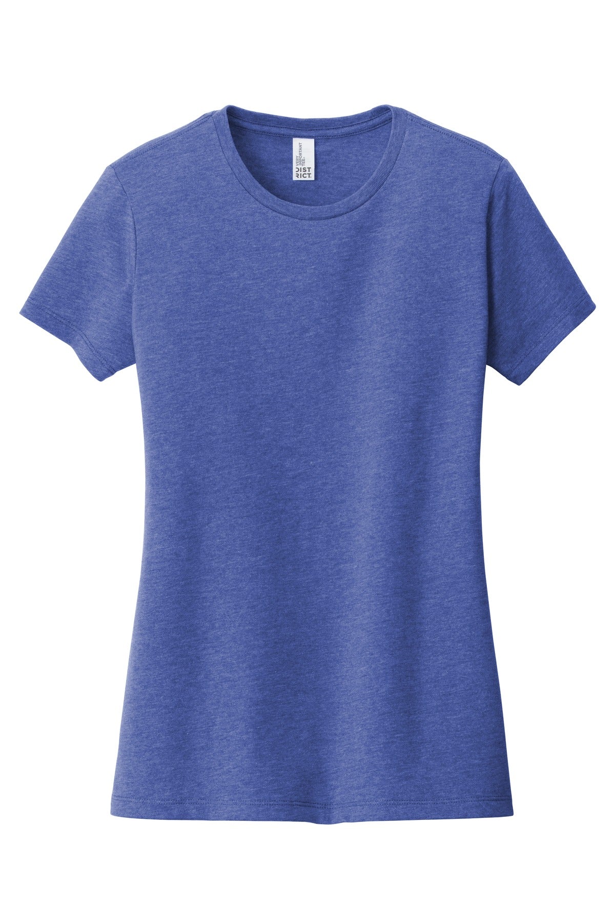 Front View of Royal Frost District Women's Very Important Tee . DT6002