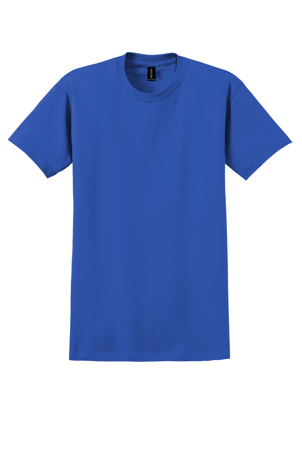 Front View of Royal Gildan - Ultra Cotton 100% US Cotton T-Shirt. 2000