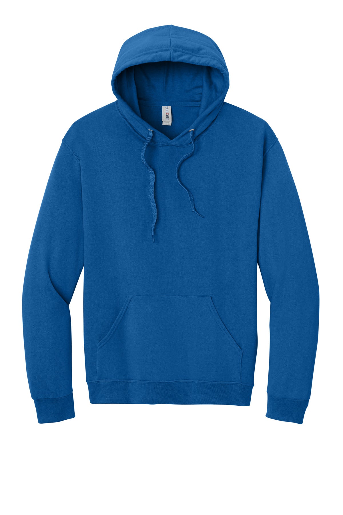 Front View of Royal Jerzees Ultimate Unisex CVC Ring Spun Hooded Sweatshirt IC49M