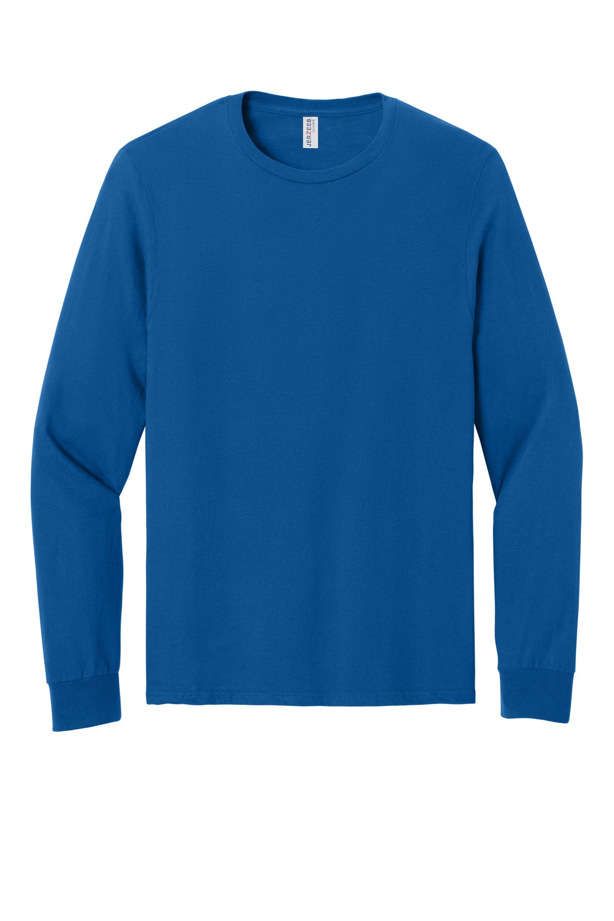 Front View of Royal Jerzees Ultimate Unisex Ring Spun Long Sleeve T-Shirt IC46L