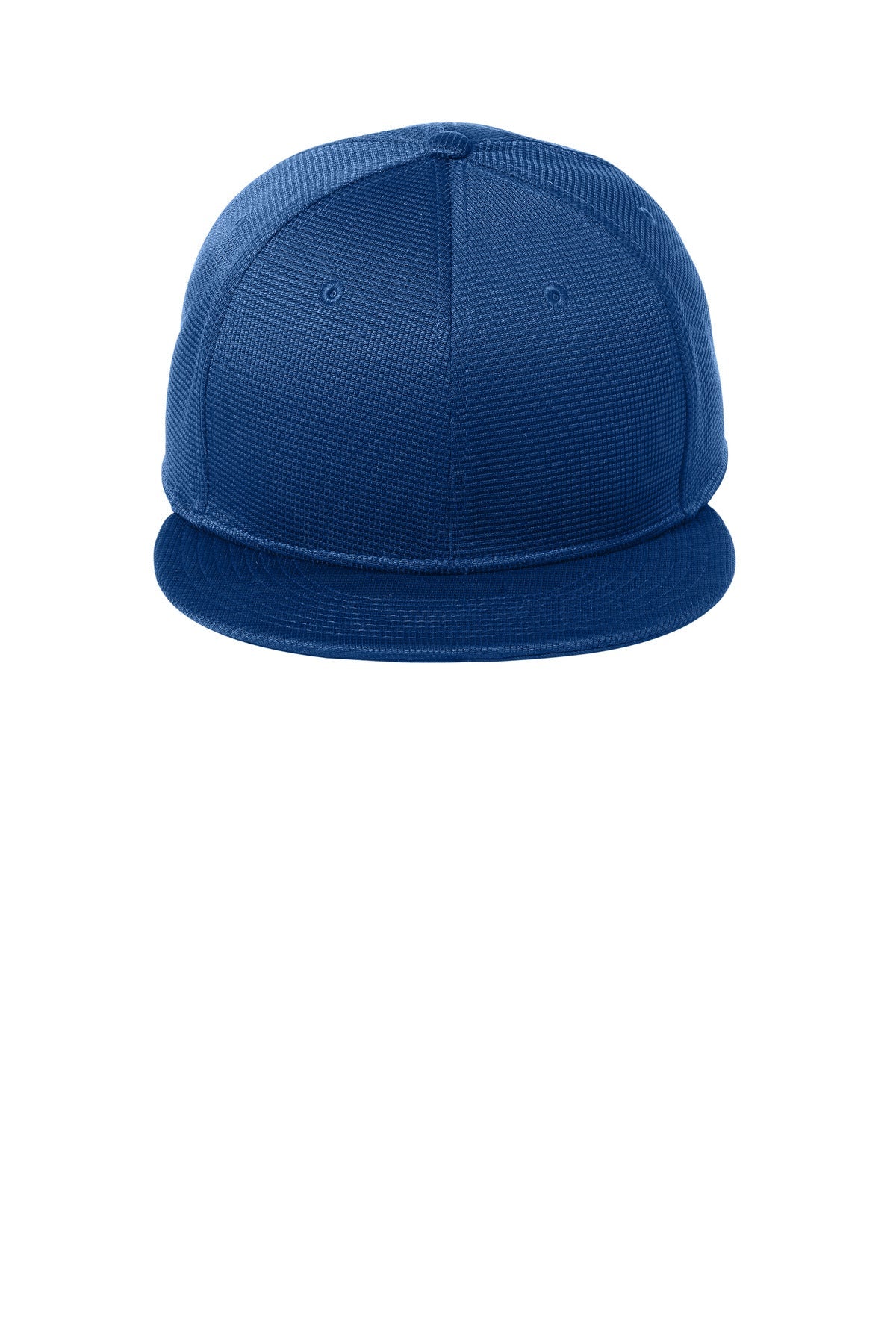 Front View of Royal New Era Pivot Flat Bill Snapback Cap NE409