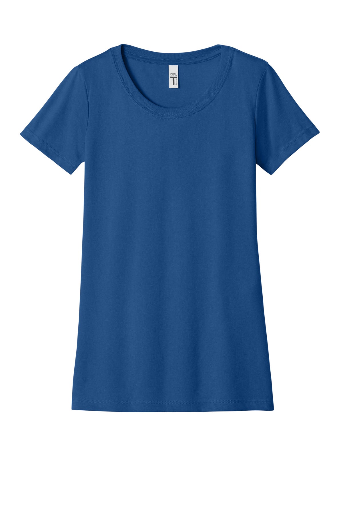 Front View of Royal Next Level Apparel Women's Ideal Tee NL1510