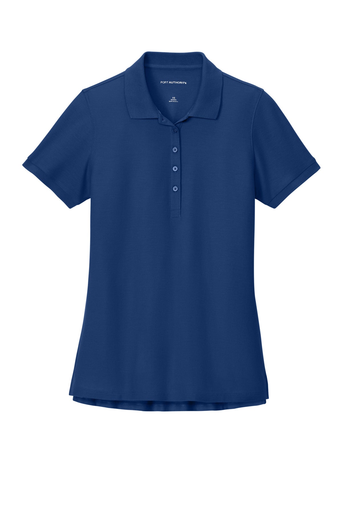 Front View of Royal Port Authority Women's Wearever Signature Pique Polo LK200