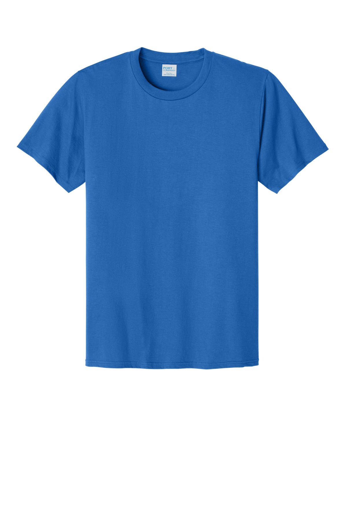 Front View of Royal Port & Co CVC Tee PC340