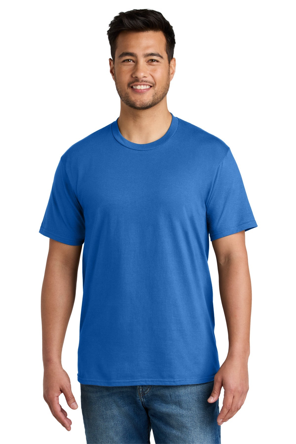 Front View of Royal Port & Co CVC Tee PC340