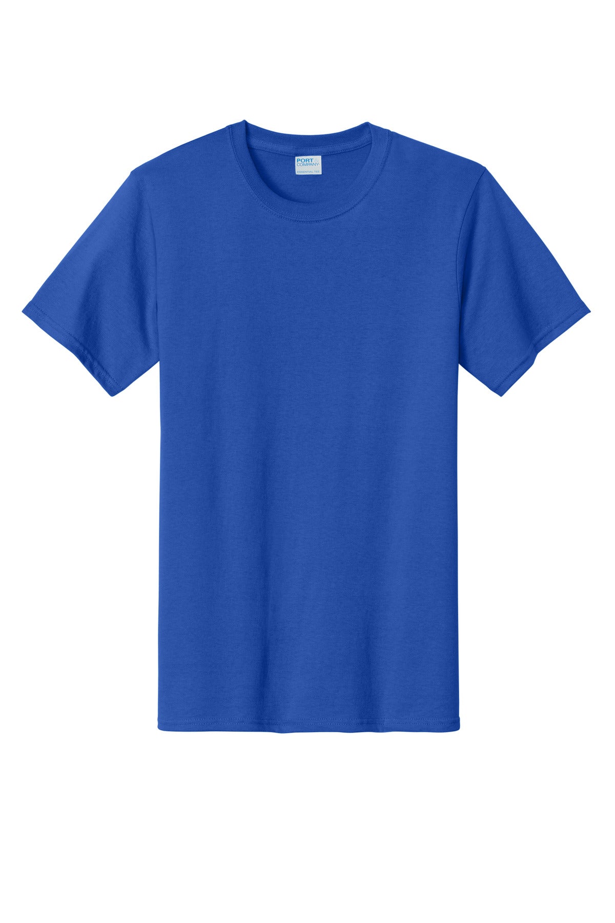 Front View of Royal Port & Co Tall Essential Tee. PC61T