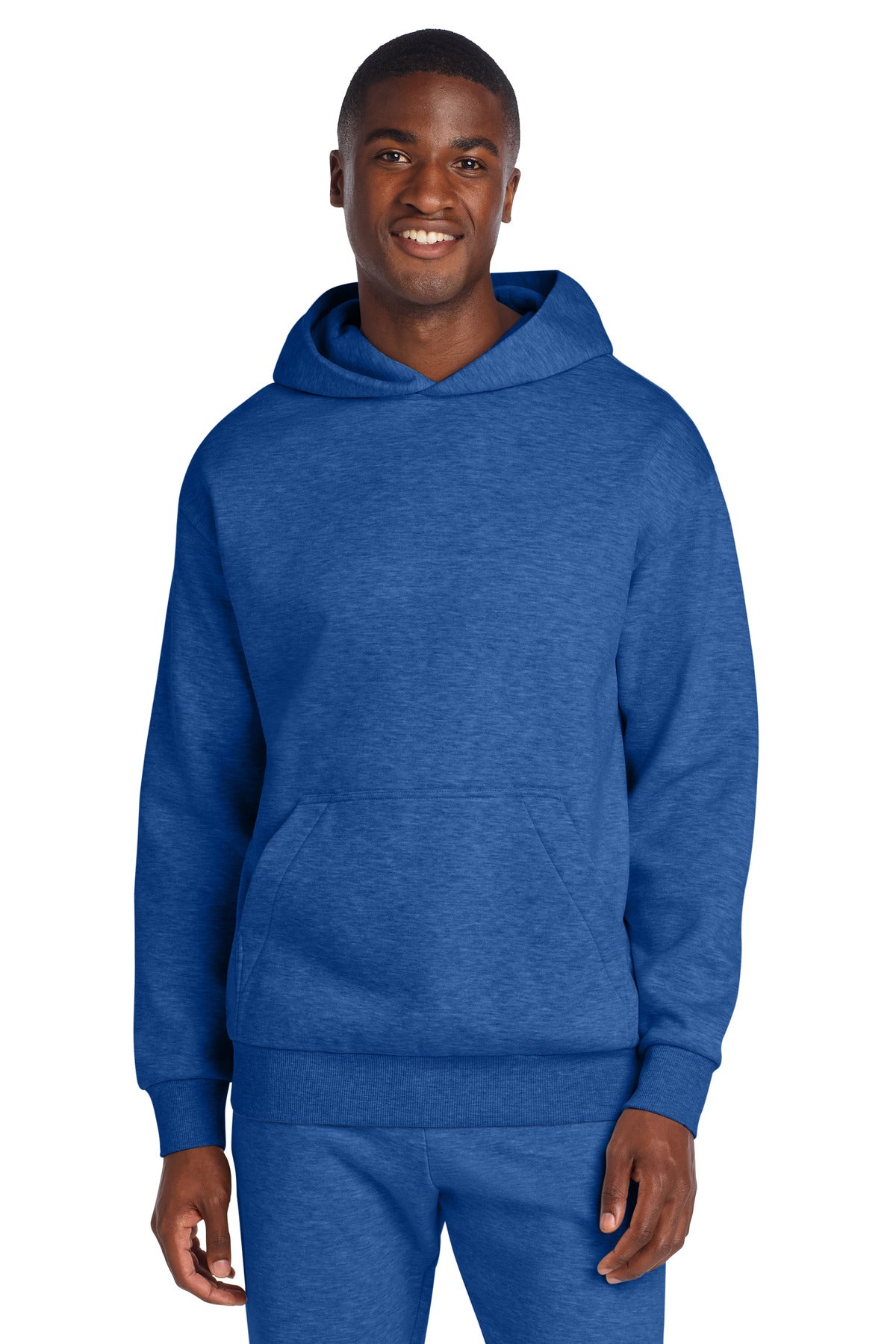 Front View of RoyalFrost District V.I.T. Heavyweight Fleece Hoodie DT6150