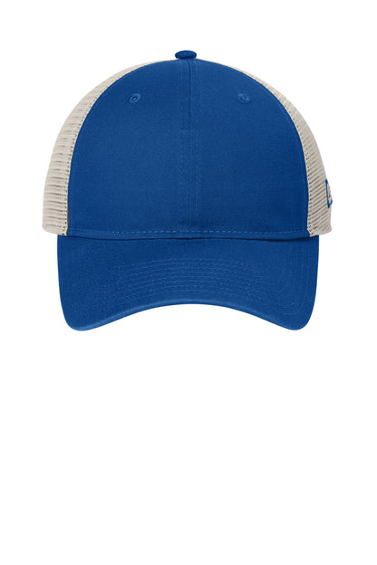 Front View of Royl/Stone New Era 9TWENTY Unstructured Mesh Snapback Cap NE215