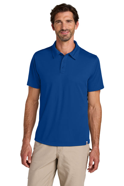 Front View of RylGlassBl Carhartt Force Sun Defender Polo CT106899