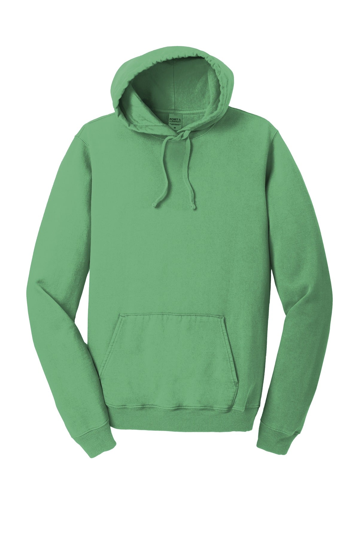 Front View of Safari Port & Co Beach Wash Garment-Dyed Pullover Hooded Sweatshirt. PC098H