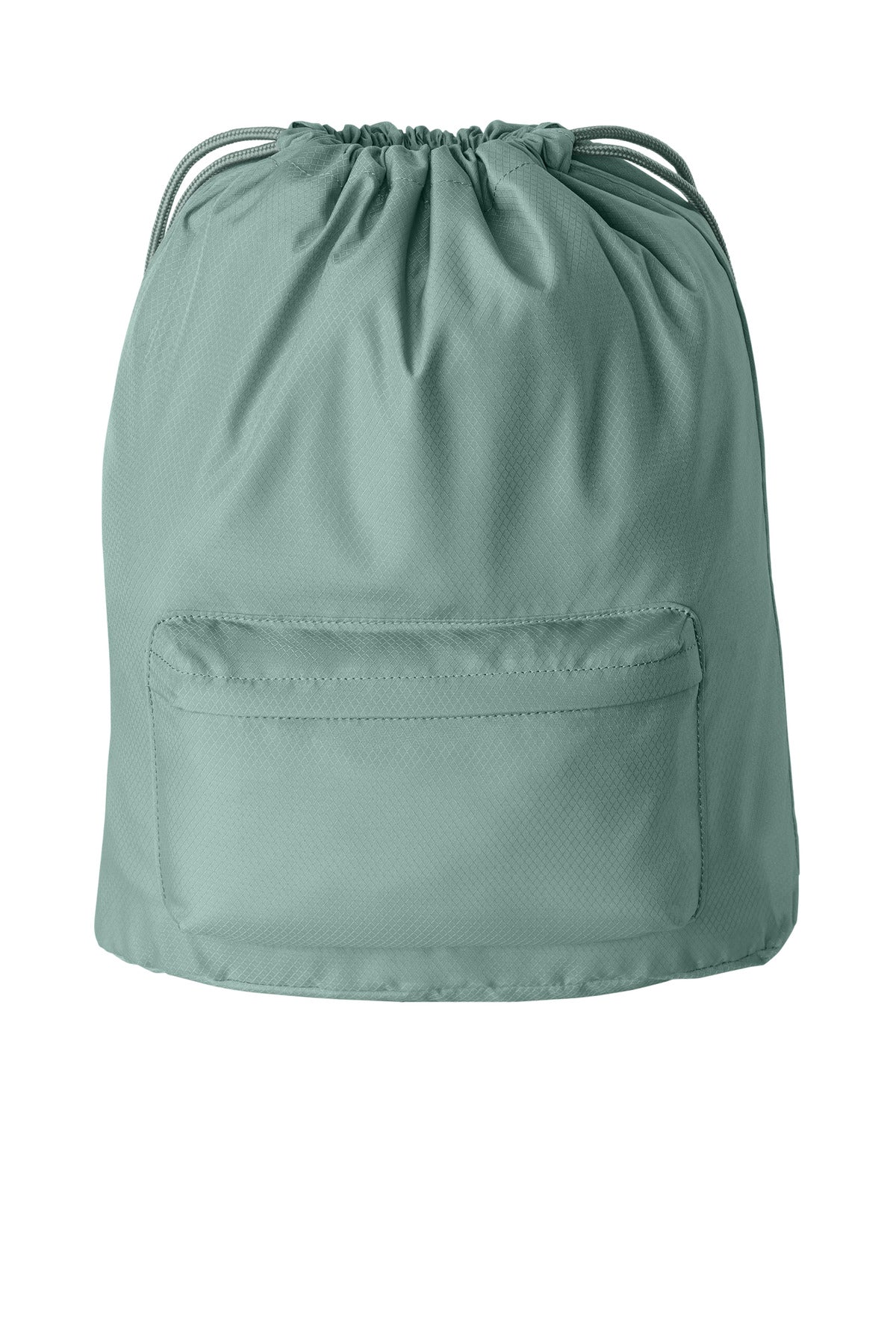 Front View of Sage Port Authority Diamond Pocket Cinch BG637