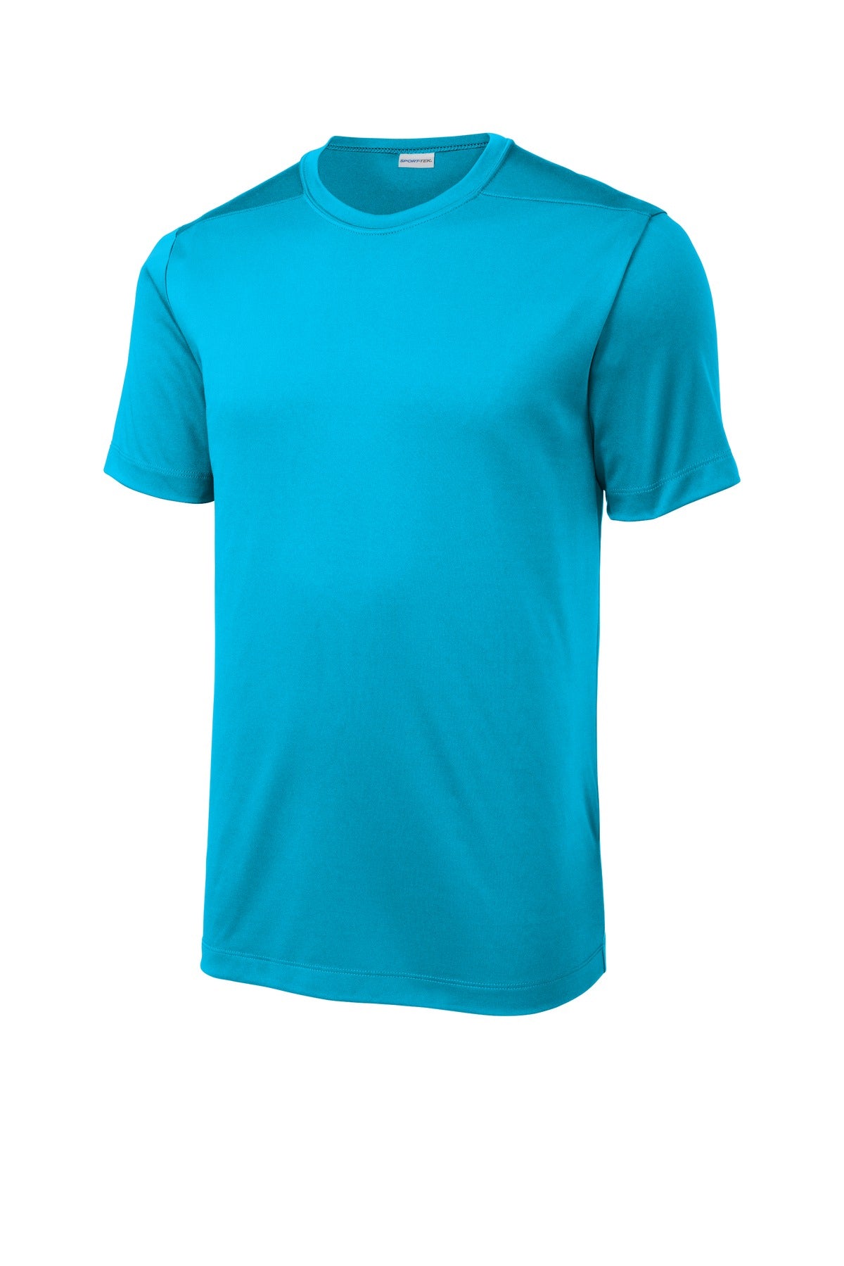 Front View of Sapphire Sport-Tek Posi-UV Pro Tee. ST420