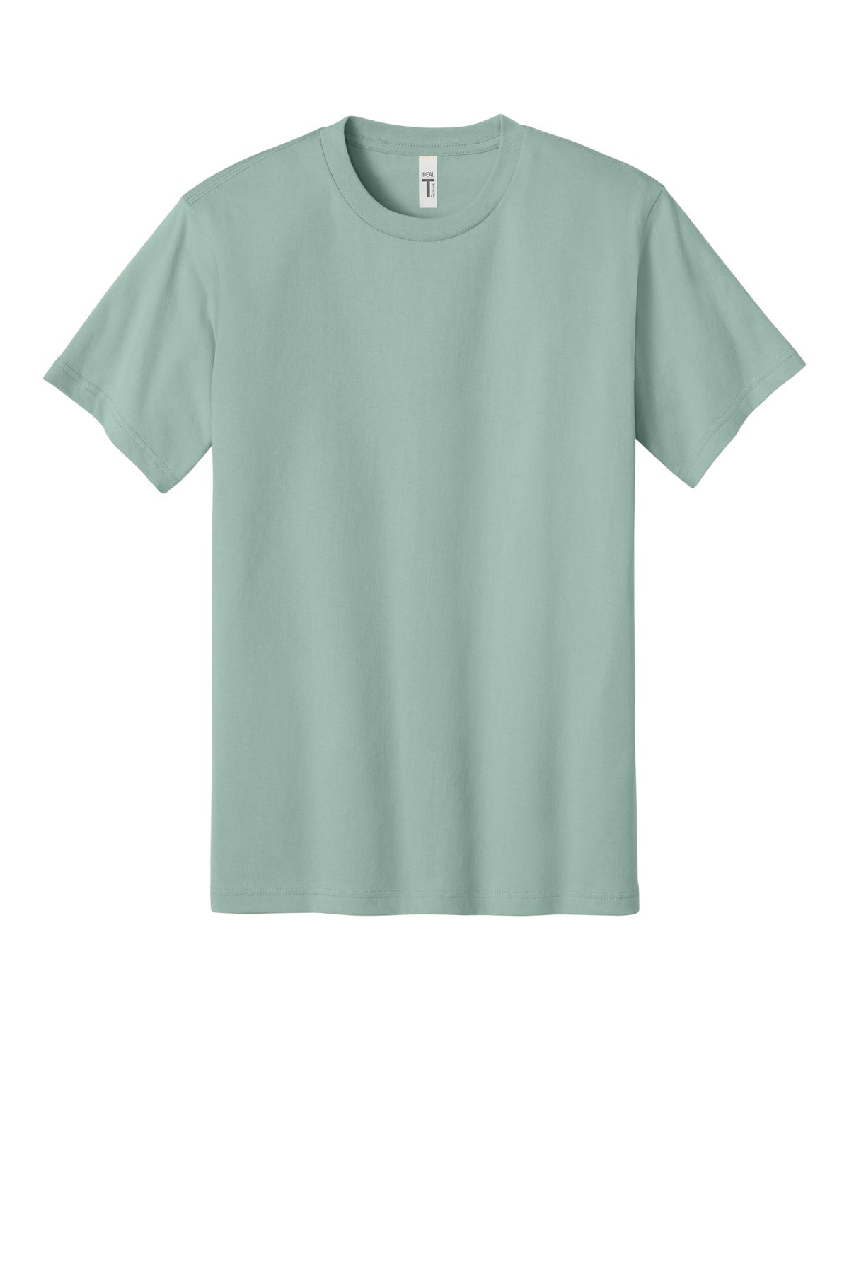 Front View of Seafoam Next Level Apparel Ideal Jersey Tee NL1810