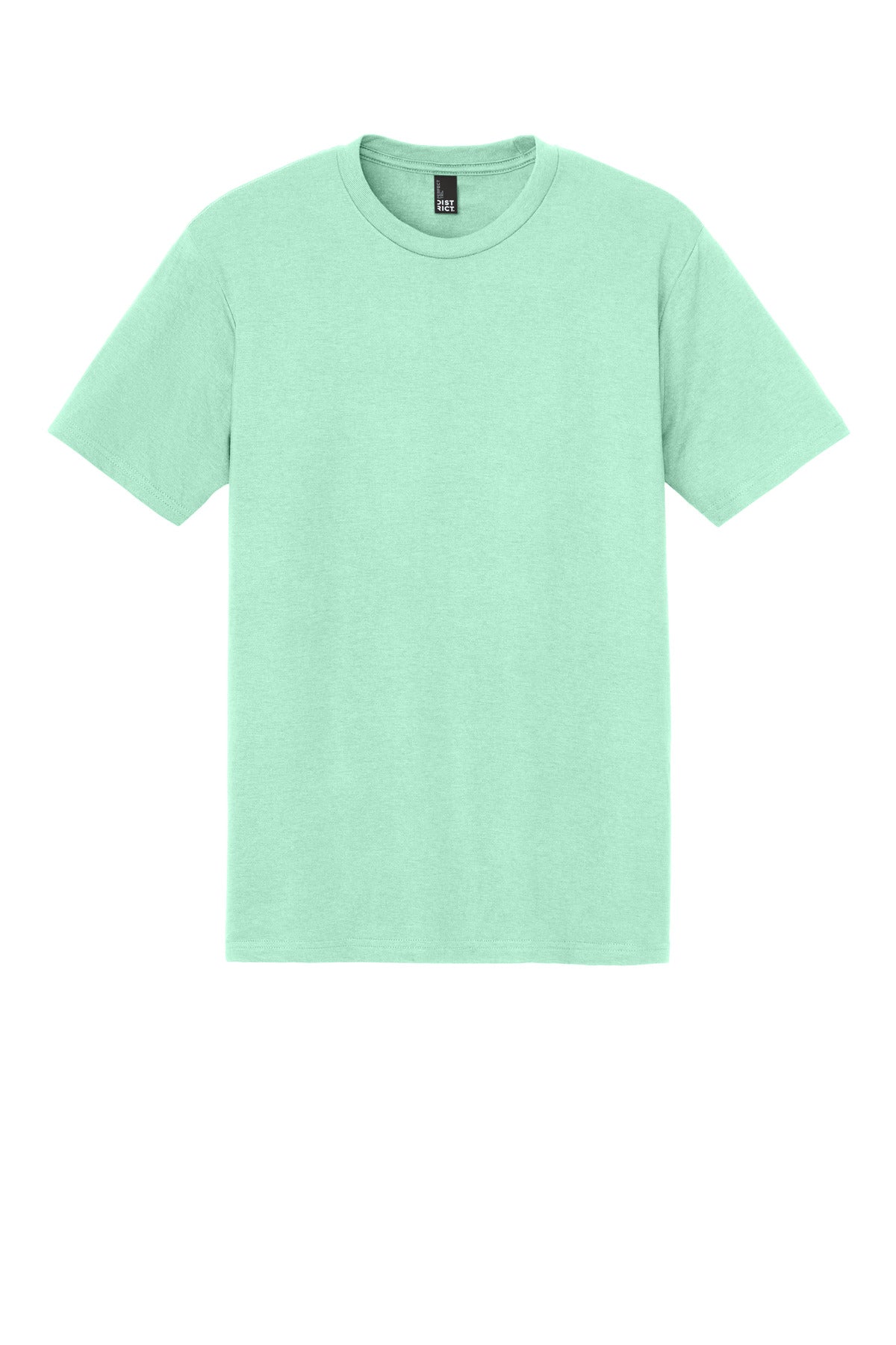 Front View of SeaMist District Perfect Tri Tee. DM130
