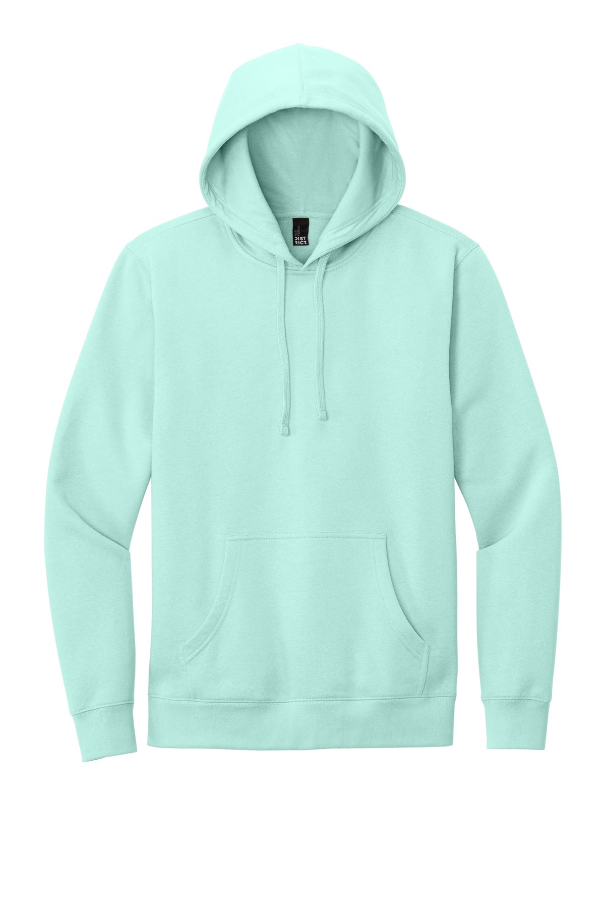 Front View of SeaMist District V.I.T. Fleece Hoodie DT6100
