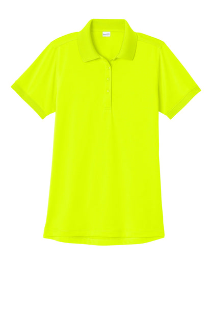 Front View of SftyYellow CornerStone Women's Workwear Pro Polo CS451