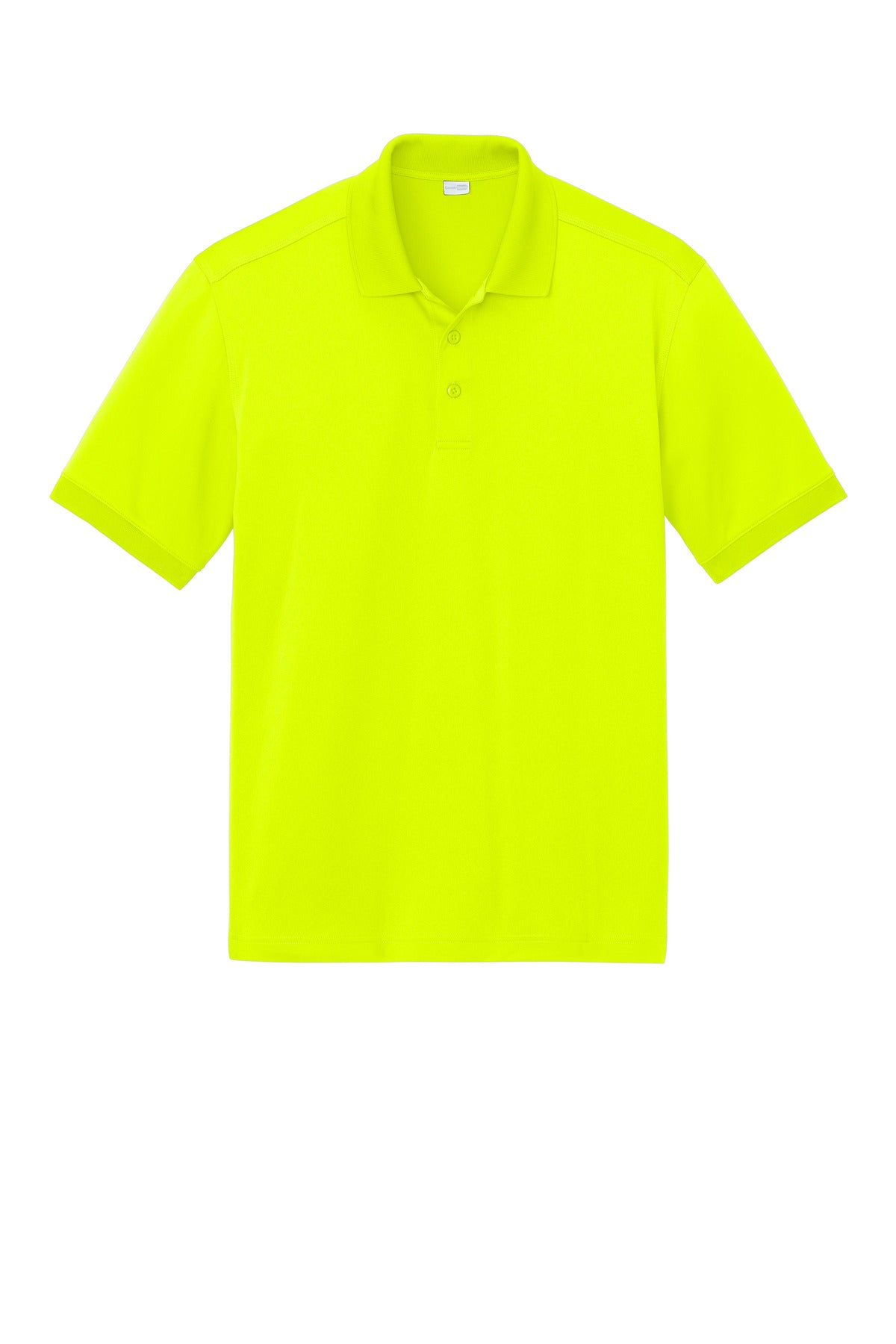 Front View of SftyYellow CornerStone Workwear Pro Polo CS450