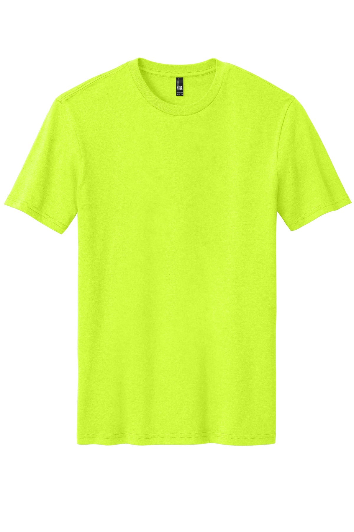 Front View of SGreen District Perfect Blend CVC Tee. DM108