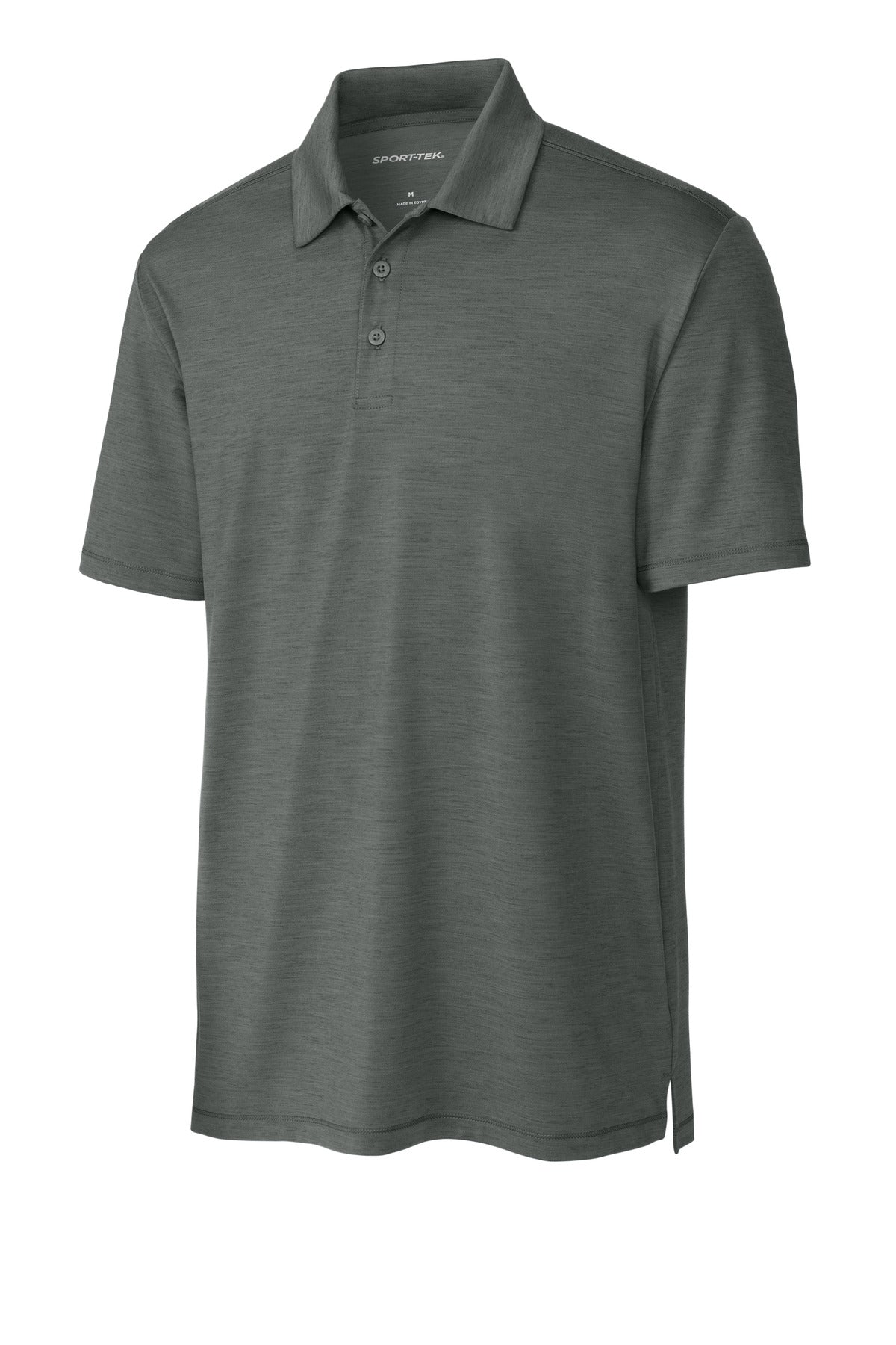 Front View of ShadowGrey Sport-Tek Versa Polo ST490