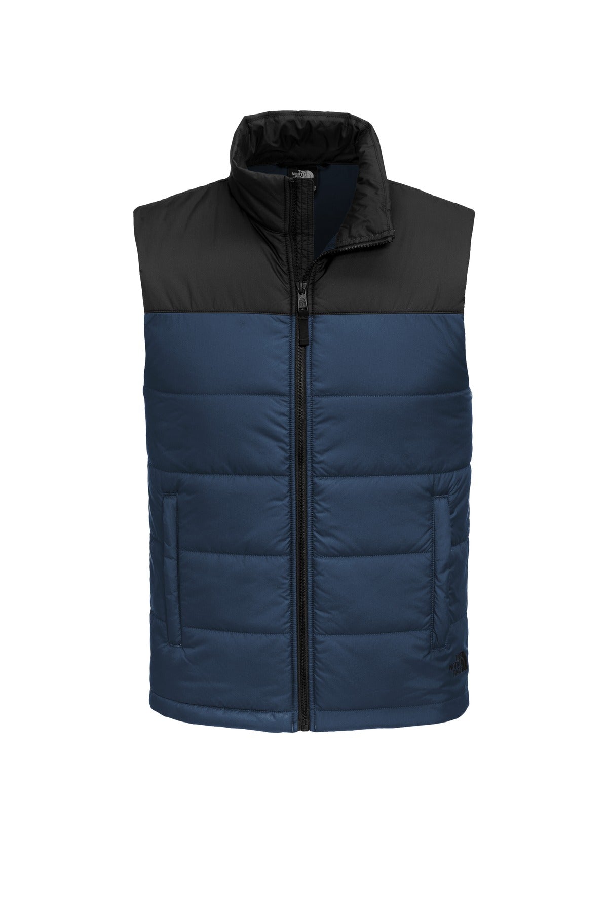 Front View of Shady Blue The North Face Everyday Insulated Vest. NF0A529A