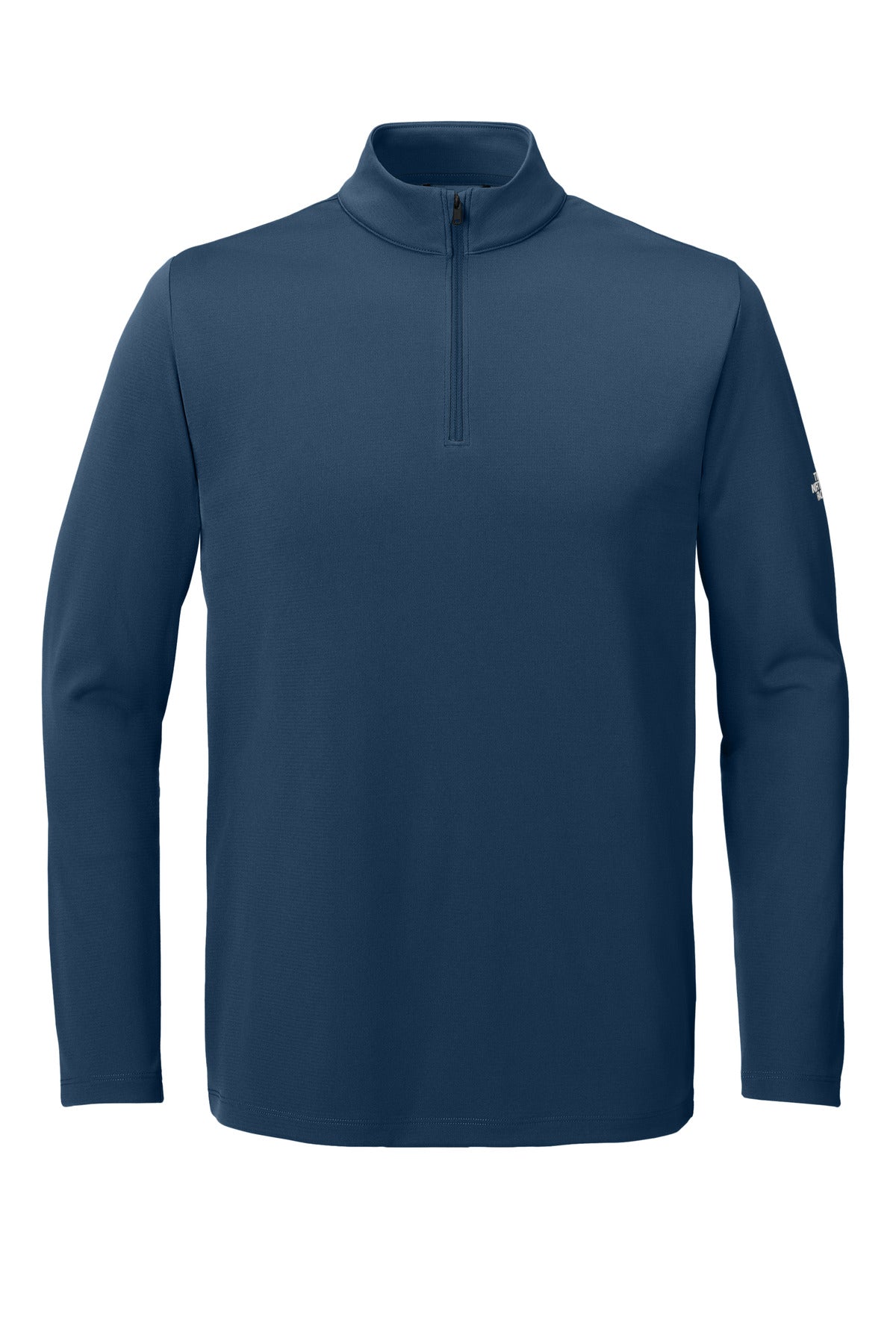 Front View of ShadyBlue The North Face Ambition 1/4-Zip NF0A8ENR