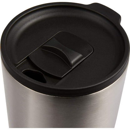 Front View of Silver Leeston Copper Vacuum Insulated Tumbler 24oz