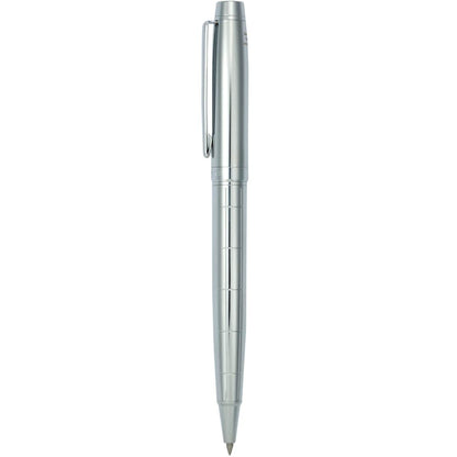Front View of Silver Luxe Recycled Brass Pillar Ballpoint? plain