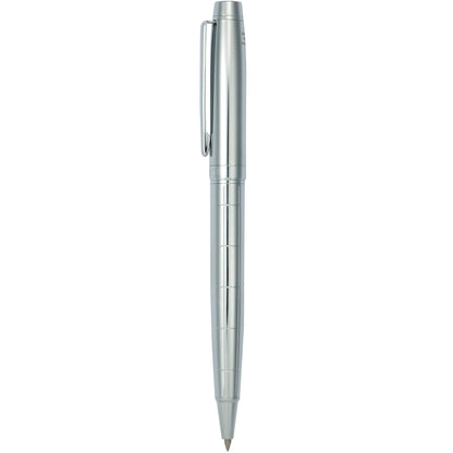 Front View of Silver Luxe Recycled Brass Pillar Ballpoint? plain