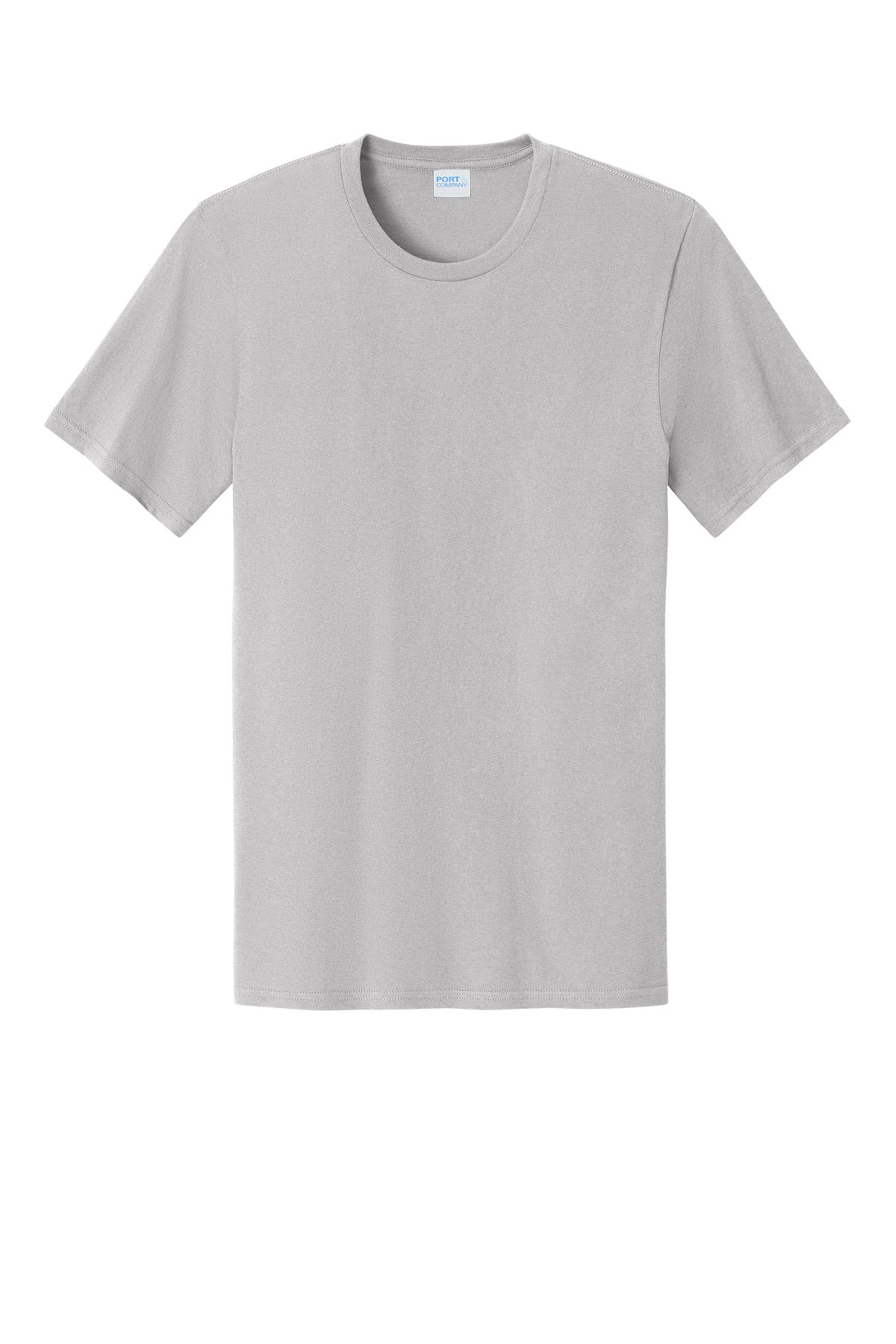 Front View of Silver Port & Co Easy Cotton Tee PC43