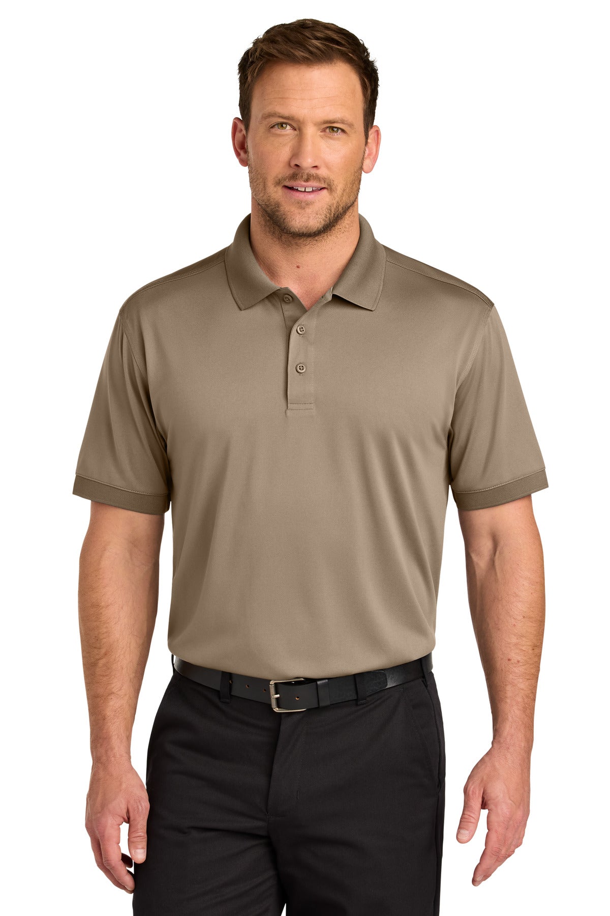 Front View of SilverTan CornerStone Workwear Pro Polo CS450