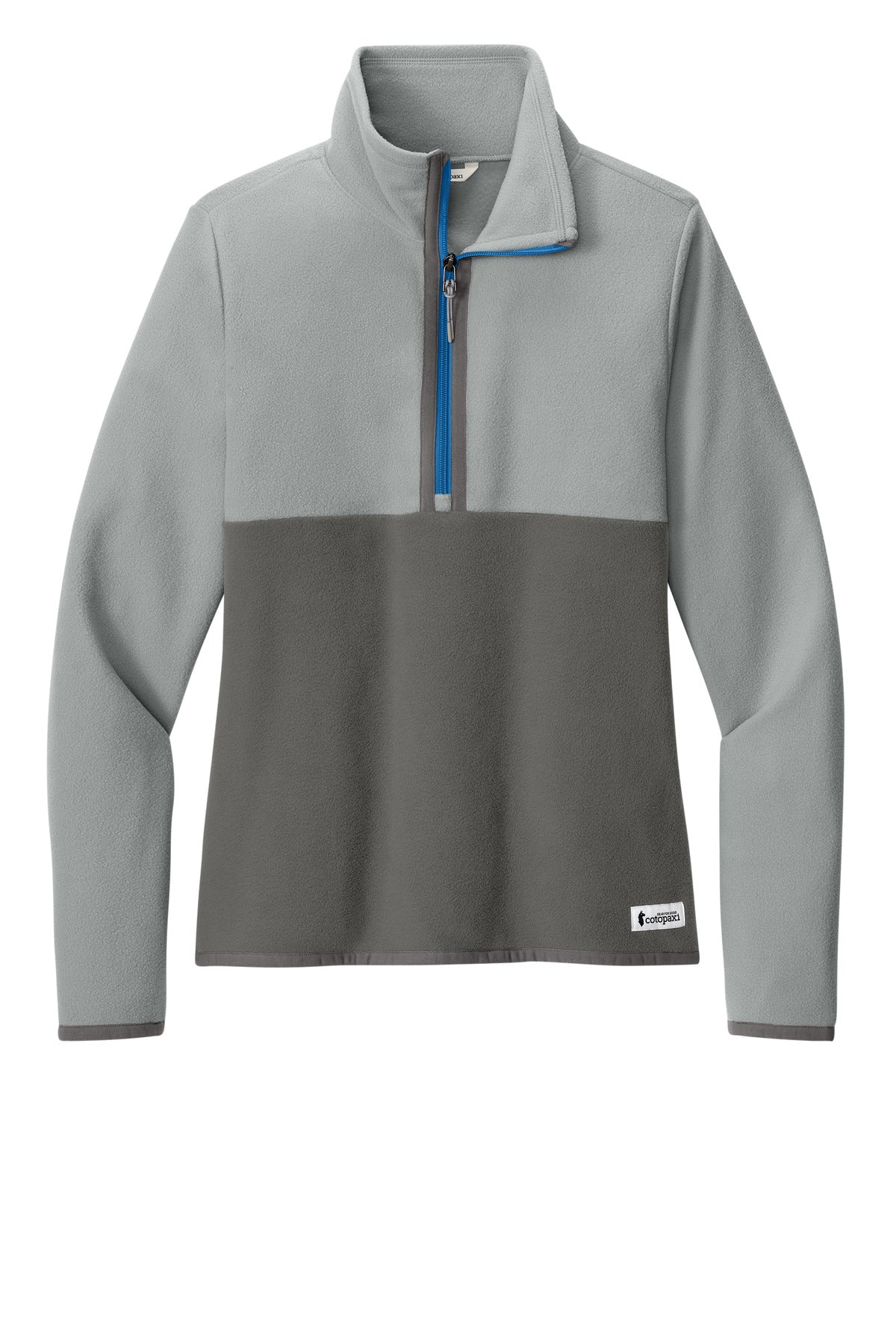 Front View of Smk/Cinder Cotopaxi Women's Amado 1/2-Zip Fleece COTOW1692