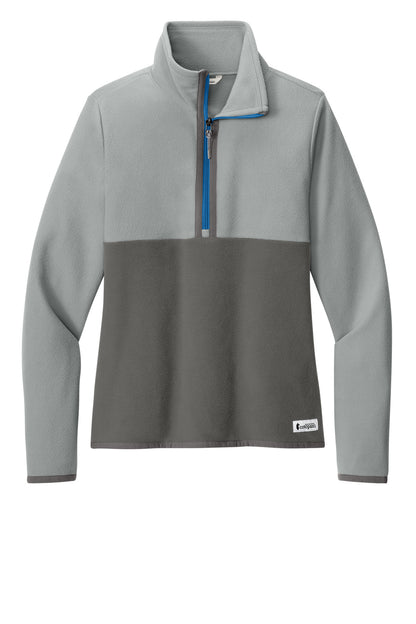 Front View of Smk/Cinder Cotopaxi Women's Amado 1/2-Zip Fleece COTOW1692