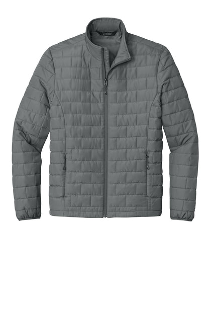 Front View of SmokeGrey Port Authority C-FREE Brick Jacket J854