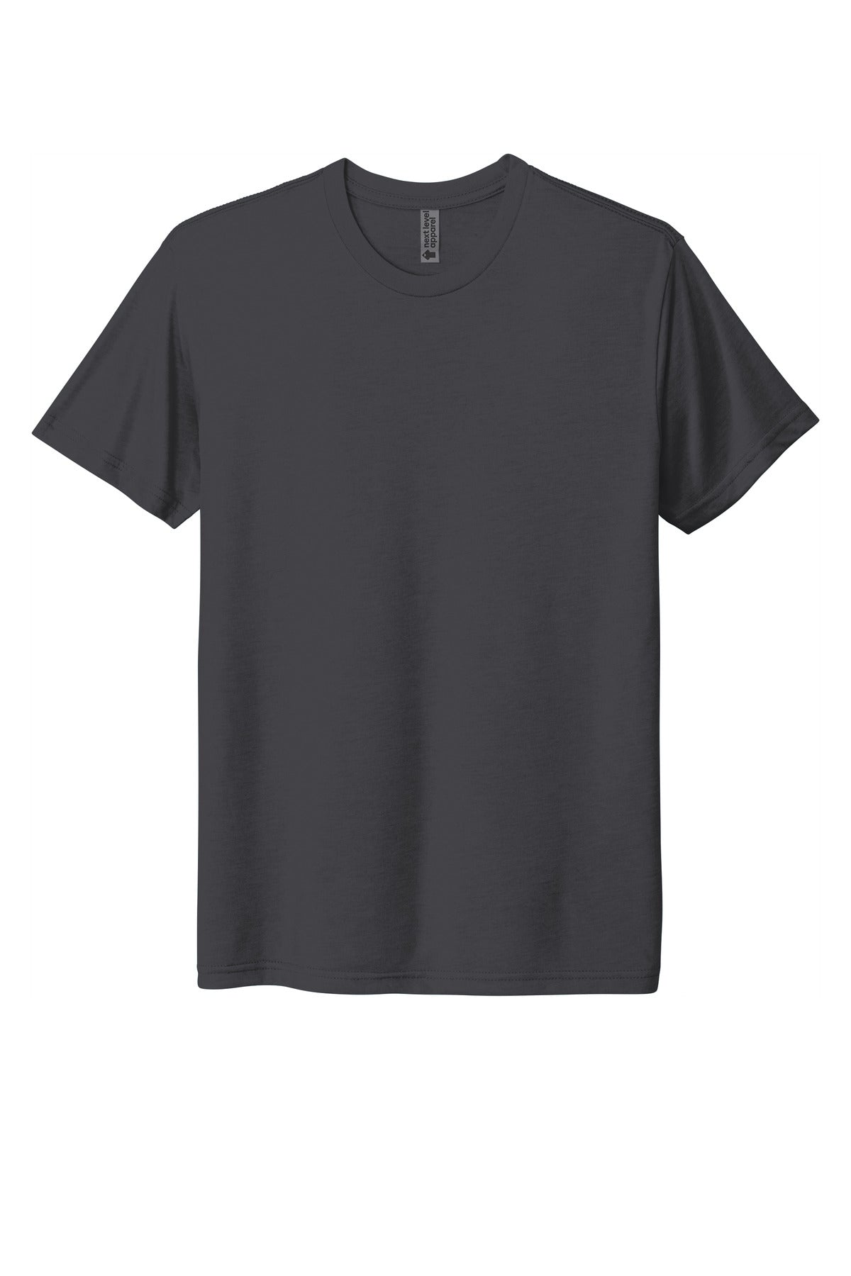 Front View of SolidGrph Next Level Apparel Adult Tri-Blend Tee. NL6010