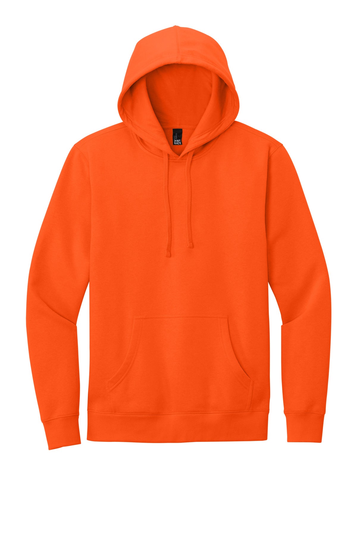Front View of SOrange District V.I.T. Fleece Hoodie DT6100