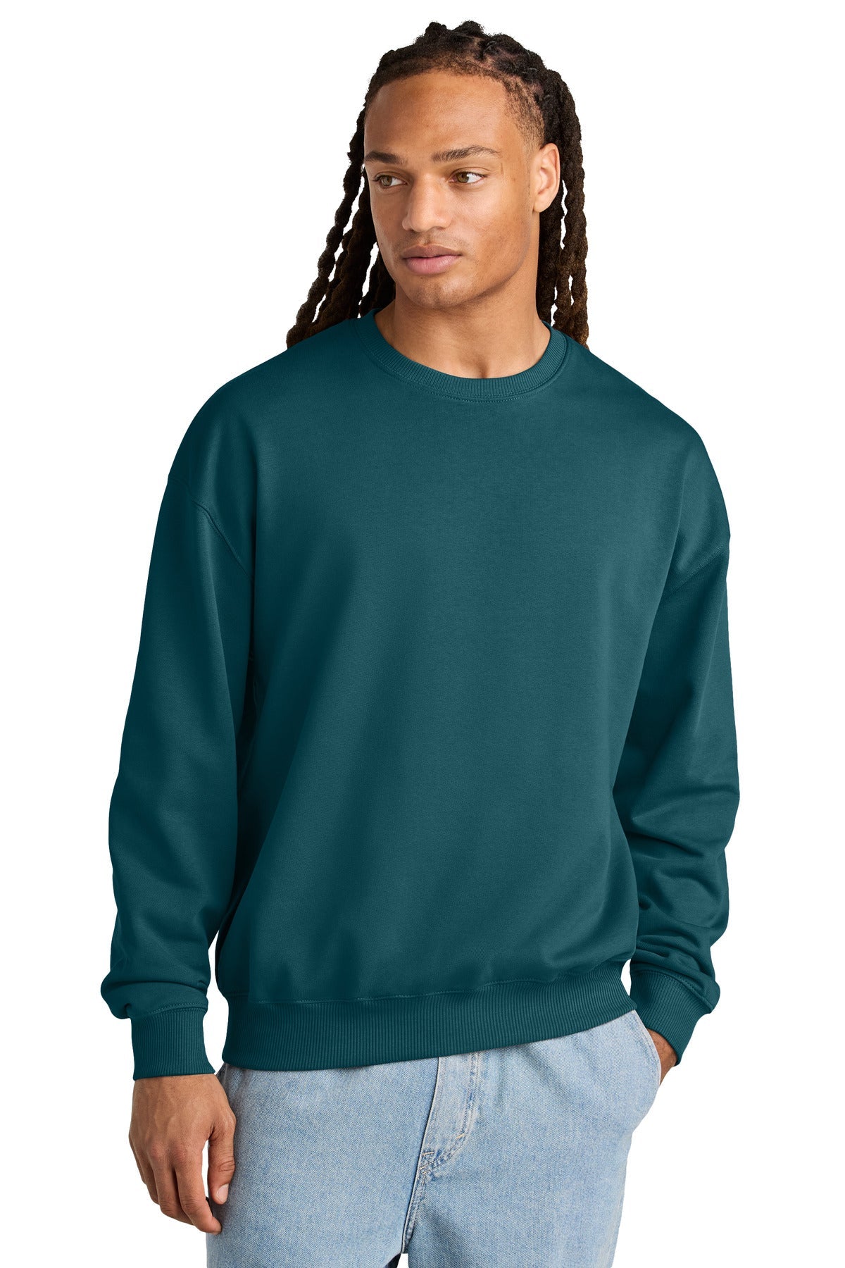 Front View of Stargazer Stanley/Stella Unisex Ledger Dry Crewneck Sweatshirt SXU029