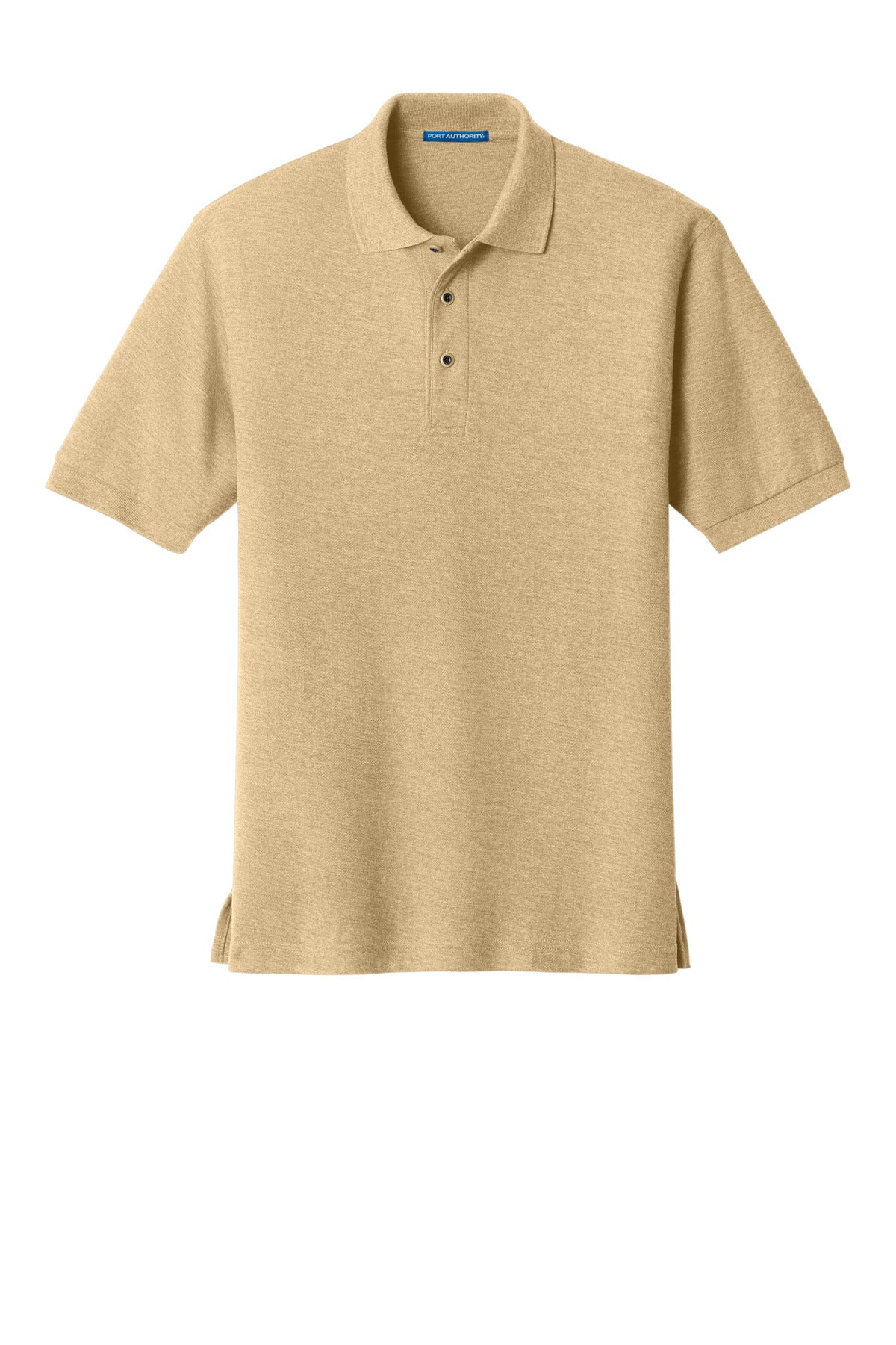 Front View of Stone Port Authority Extended Size Silk Touch Polo K500ES