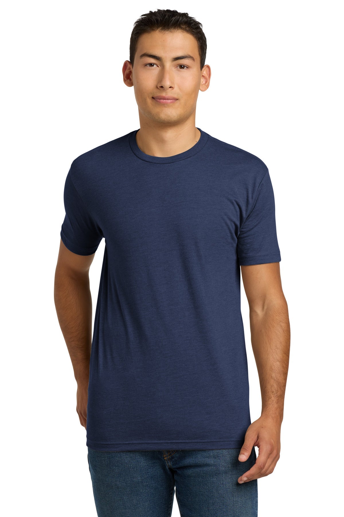 Front View of Storm Next Level Apparel Adult CVC Tee. NL6210
